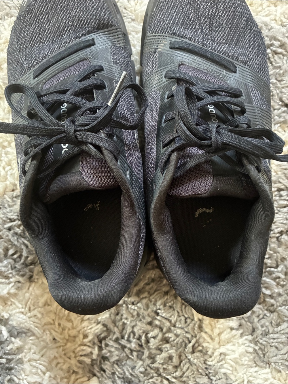 On Running Sneakers in Black - Picture 6 of 7